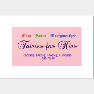 Fairies for Hire - Sleeping Beauty Posters and Art